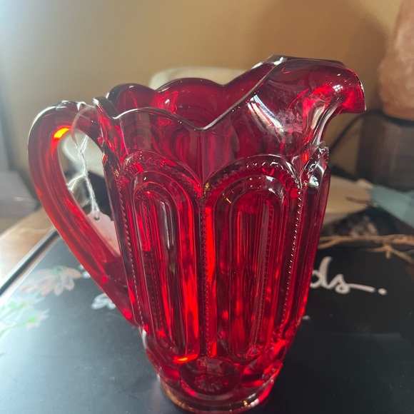 Rare 🌙 & ✨ LE Smith & Star Amberina 40 oz pitcher - Picture 4 of 5